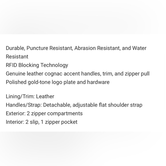 Joy Mangano Lightweight Travel TFID Crossbody Bag in Purple - Picture 10 of 10